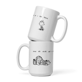 Calvin and Hobbes Best Friends Quote Mug