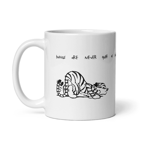 Calvin and Hobbes Best Friends Quote Mug