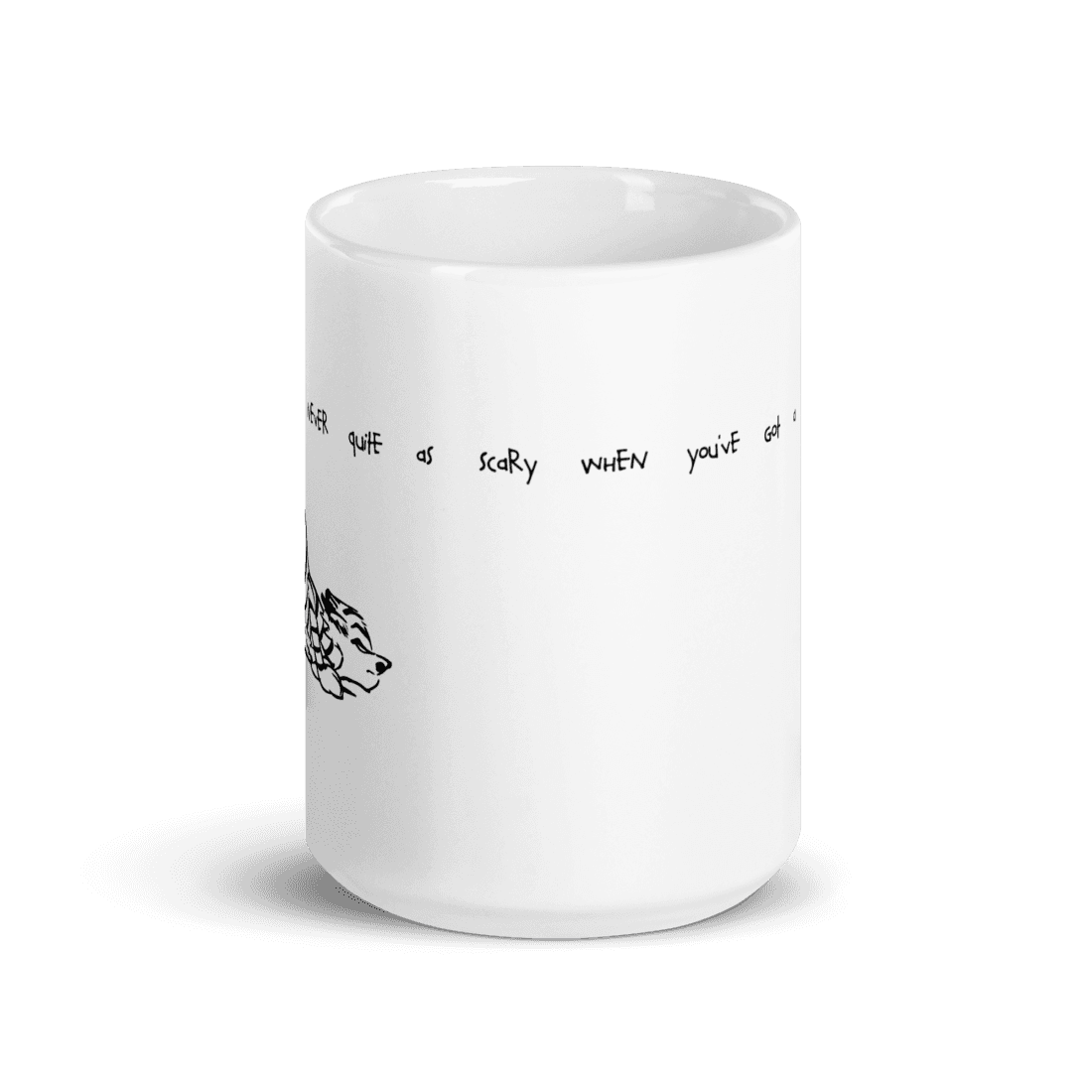 Calvin and Hobbes Best Friends Quote Mug