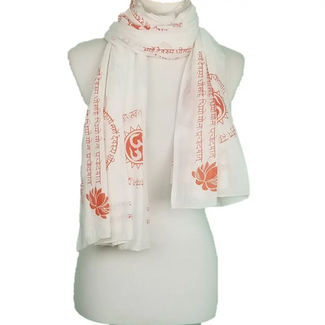 OMSutra Gayatri Mantra Prayer Shawl