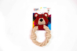 Bear & Rope Natural Dog Toy