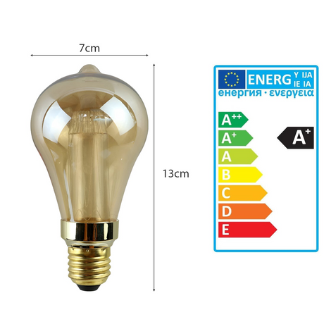 E27 Vintage Filament Bulbs Edison light bulb 3W Non dimmable~5061