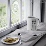 Cute Llama funny mug, white, 325 ml / 11 oz Coffee mug, tea mug for kids