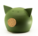 Handmade Ceramic Blackboard Piggy Bank - The Chalk Collection