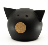 Handmade Ceramic Blackboard Piggy Bank - The Chalk Collection