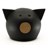 Handmade Ceramic Blackboard Piggy Bank - The Chalk Collection