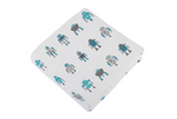 Robots Cotton Muslin Newcastle Blanket