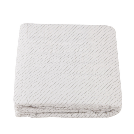 Spotted Wave Cotton Muslin Newcastle Blanket