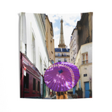 Eiffel Tower Paris street Tapestry