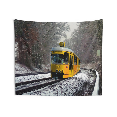 Yellow Tram Tapestry