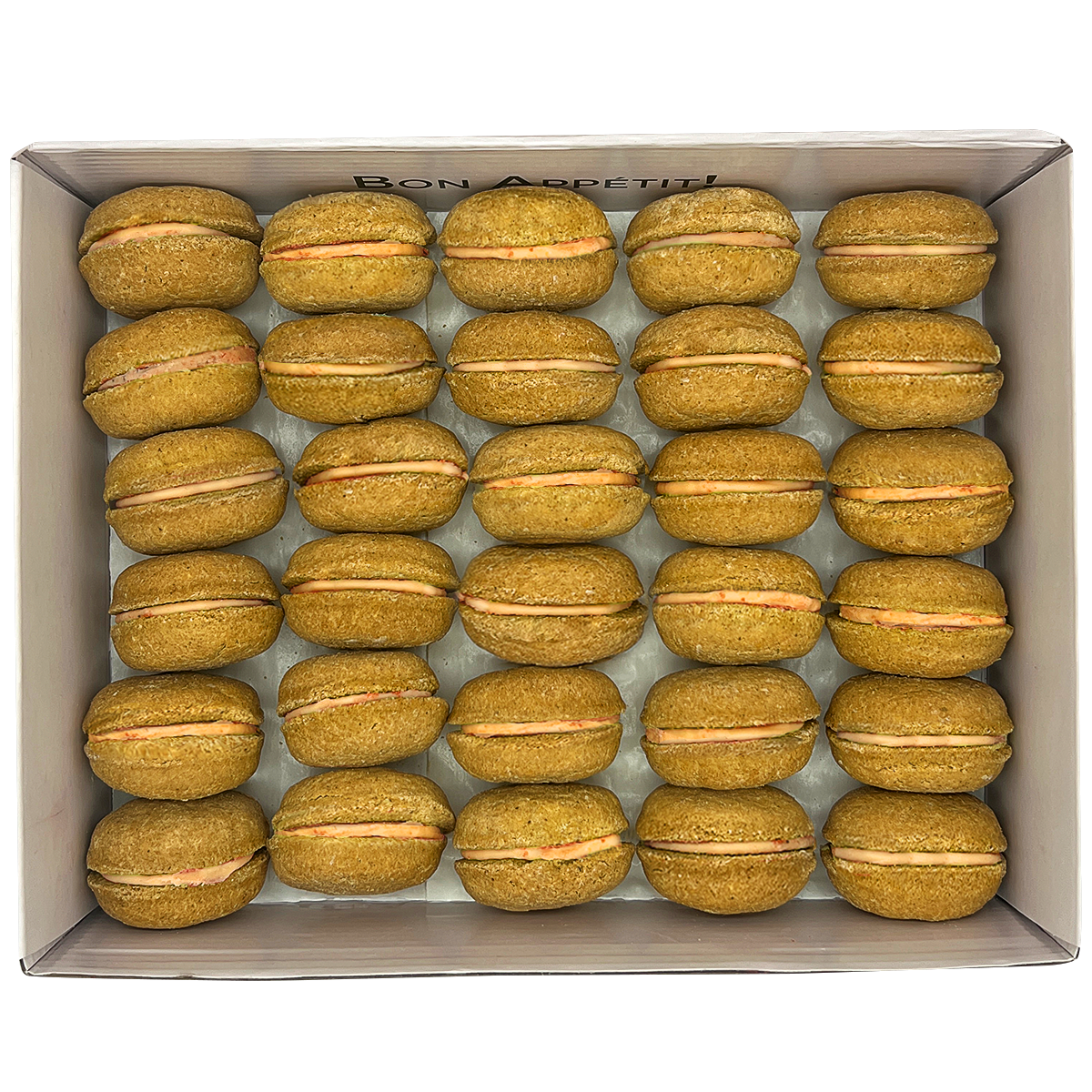 40 Count Dog Macaron Treats Gift Box