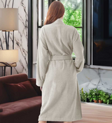 Women's Turkish Cotton Terry Kimono Robe - Luxurious Terry Cloth Bathrobe