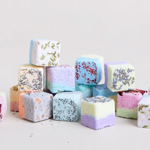 Natural Bath Bombs and Shower Steamers Set -  in a Gift Box