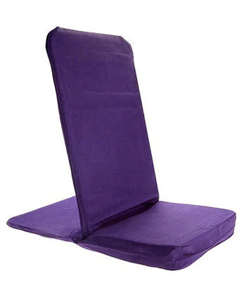 Meditation stackable floor  Chair with Back rest - Non folding