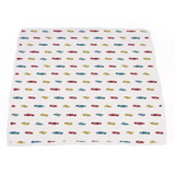 Vintage Muscle Cars and Motorcycles Bamboo Muslin Newcastle Blanket