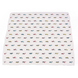 Vintage Muscle Cars and Motorcycles Bamboo Muslin Newcastle Blanket