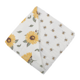 Sunflower Farm and Honey Bee Newcastle Blanket