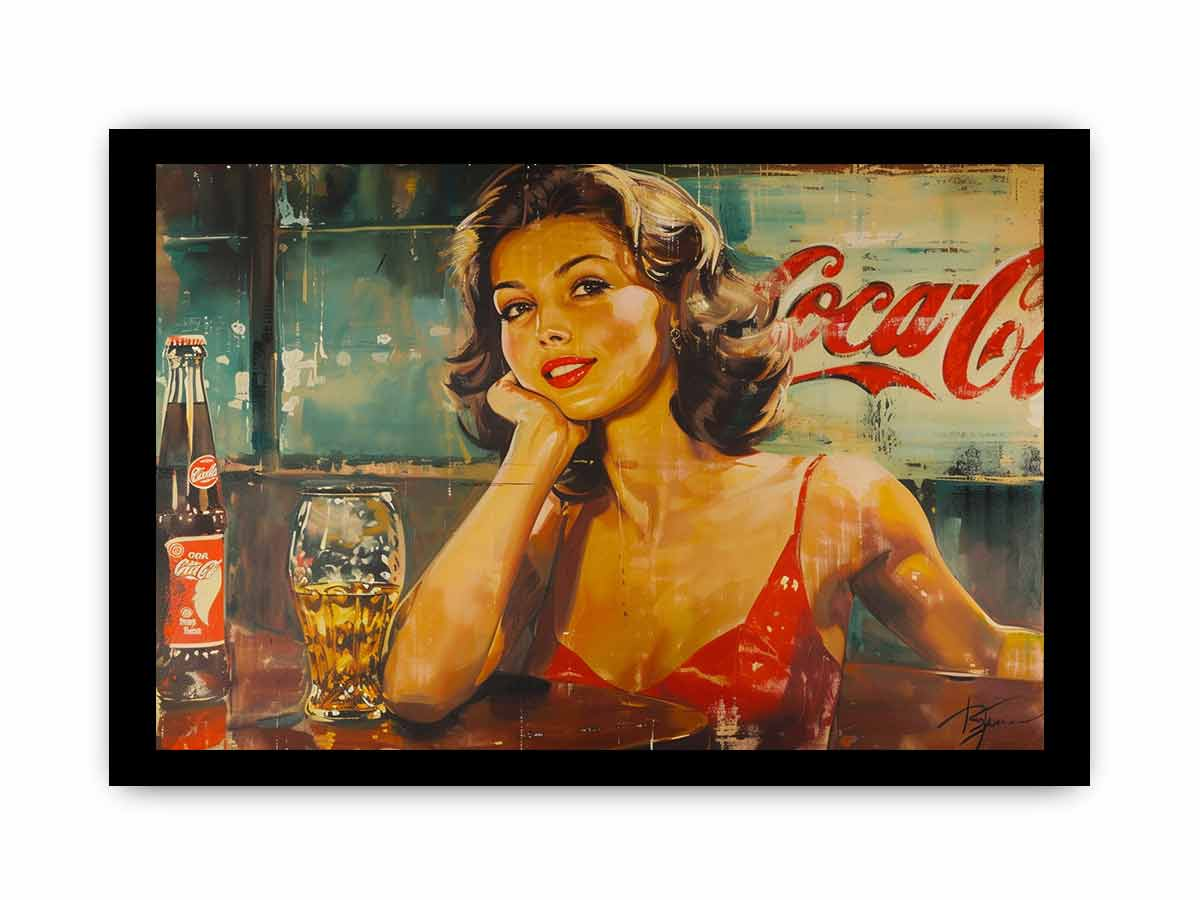 Coca Cola Framed Print-2