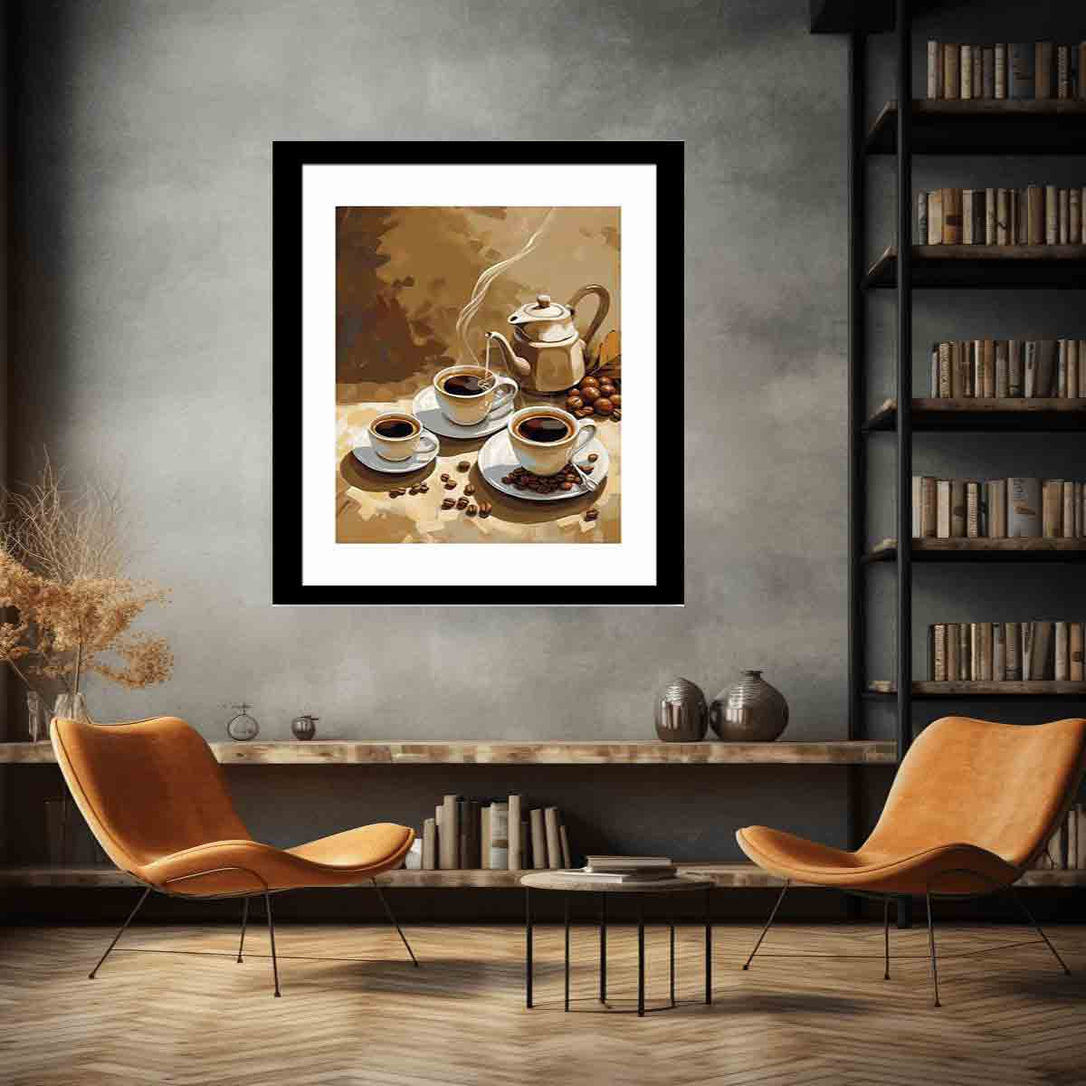 Coffee  Vinatge Framed Print