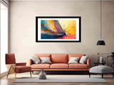 Sailboat Splash Framed Print