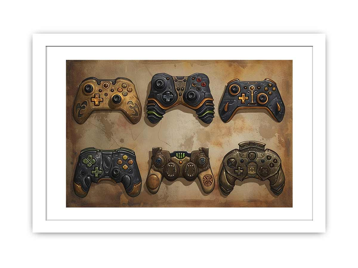 Video Game Controller  Framed Print