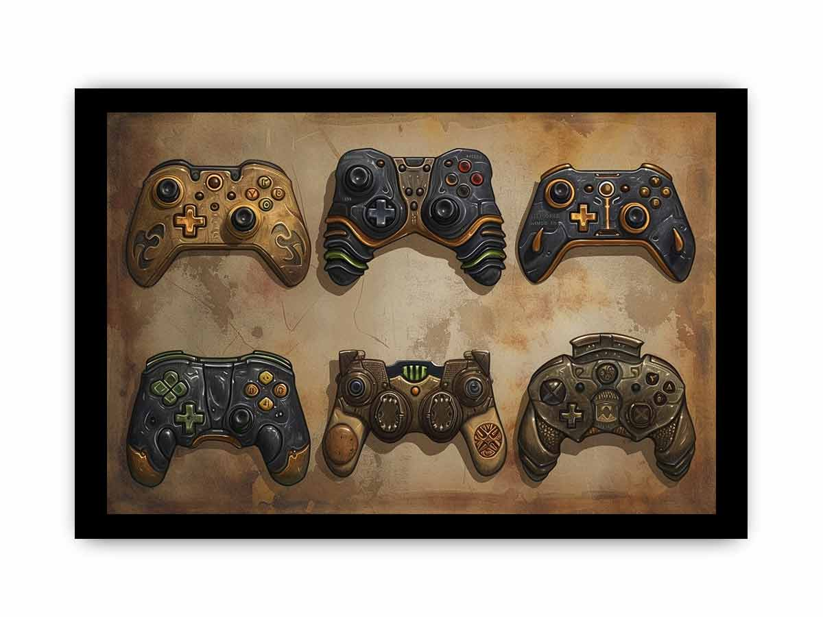 Video Game Controller  Framed Print