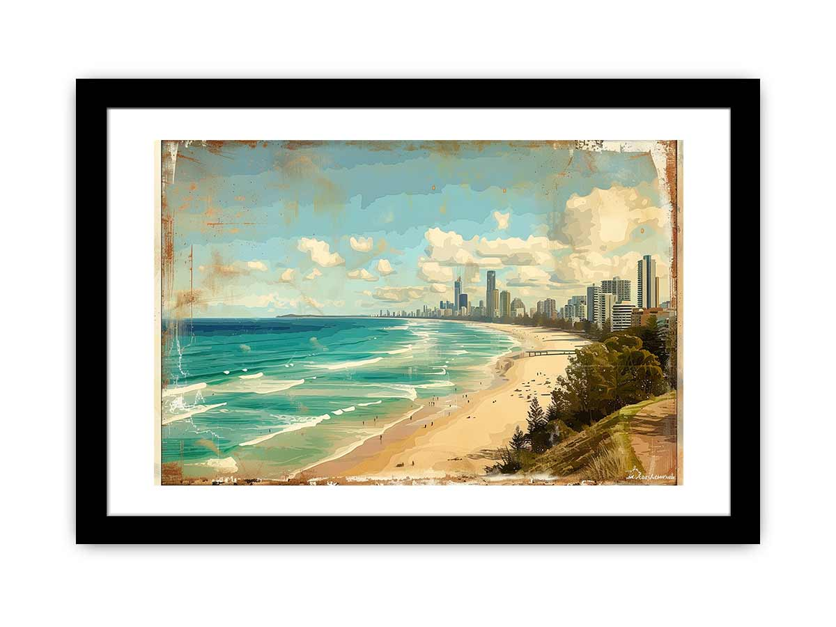 Beach Framed  Print