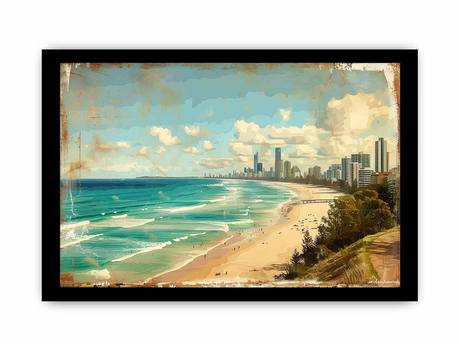 Beach Framed  Print