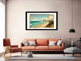 Beach Framed  Print