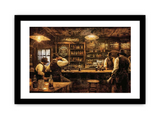 Vinatge Club Framed print