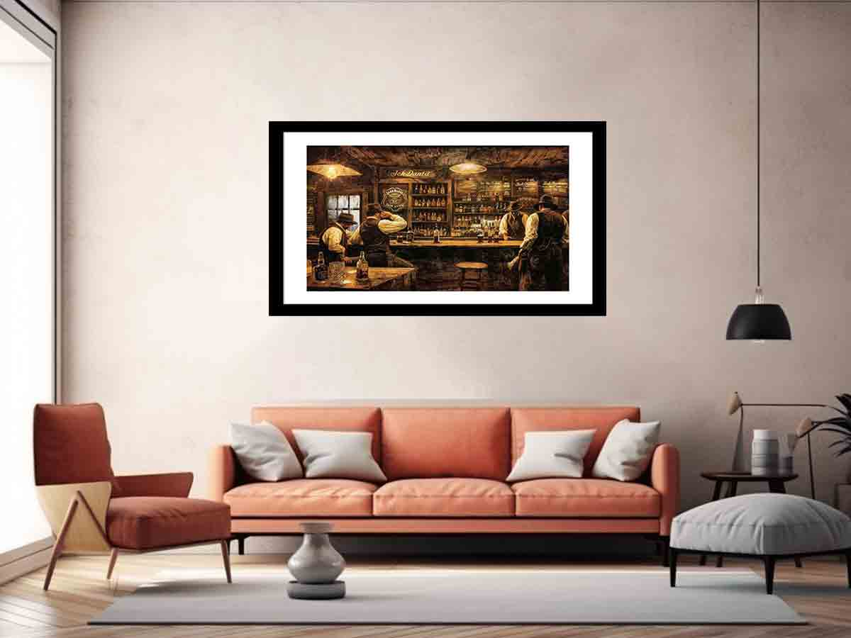 Vinatge Club Framed print