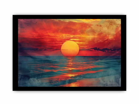 Sunset Framed Print