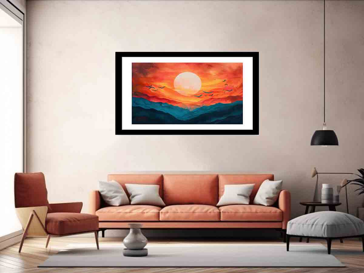 Sunrise  Framed Print