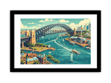 Sydney  Framed Print