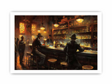 Vintage Bar  Framed Print Framed Print