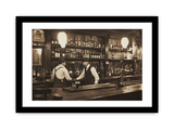 Vintage Bar Framed Print