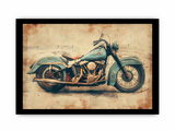 Vintage Motorcyle Print