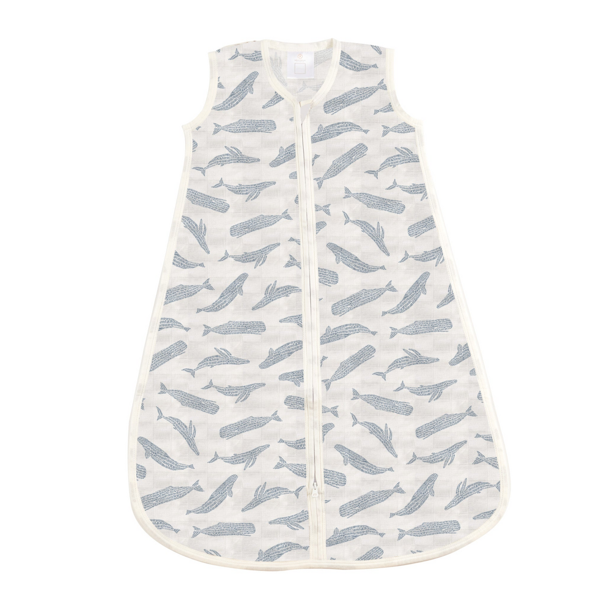 Blue Shadow Whales Bamboo Sleep Sack