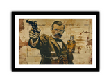 Vintage whiskey Wall Art