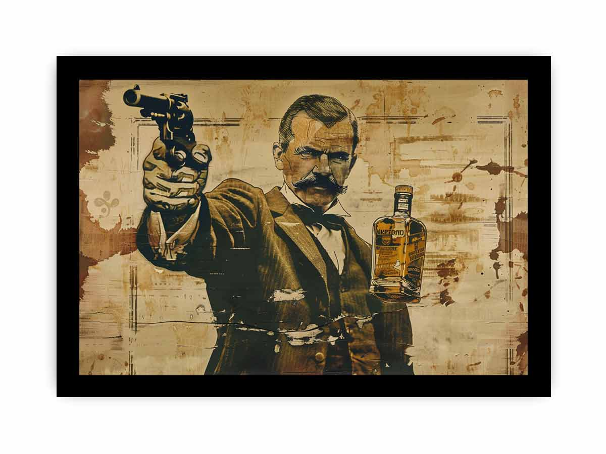 Vintage whiskey Wall Art