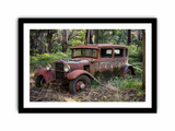 Vinatge Car  Framed Print