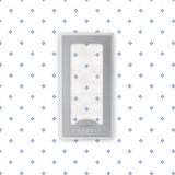 Periwinkle Diamond Polka Dot Swaddle