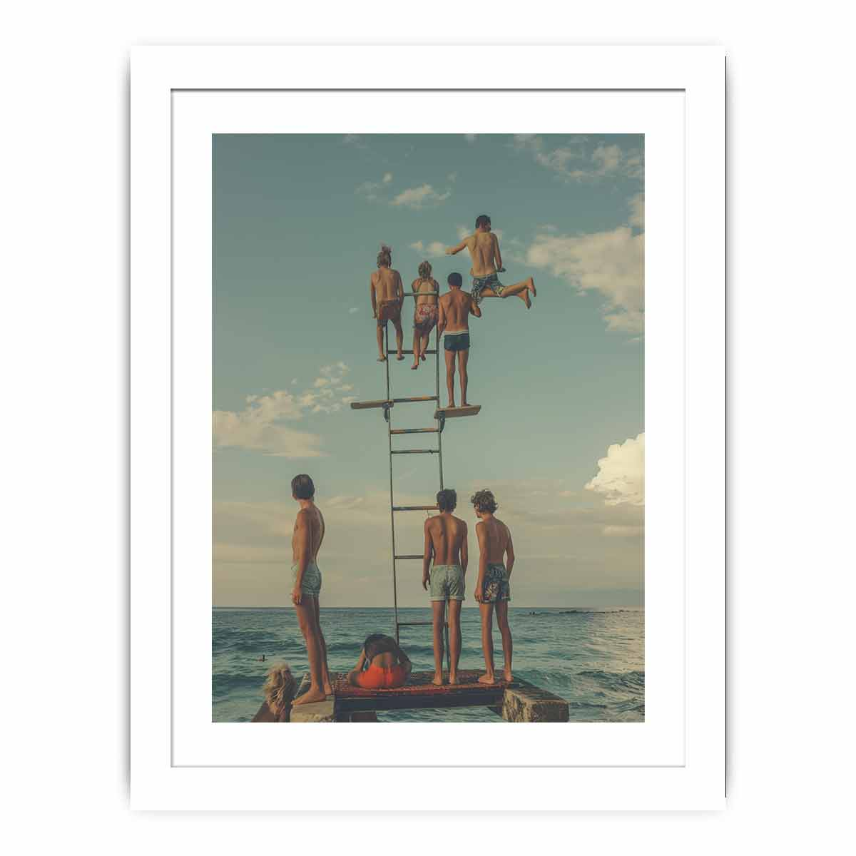 Diving Board Print