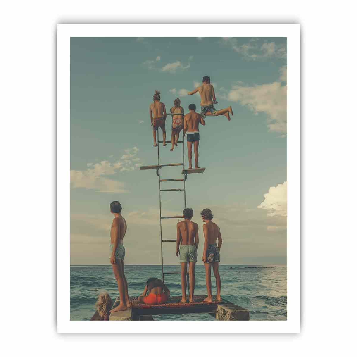 Diving Board Print