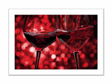 Wine splash art