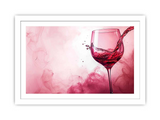 Wine Splash Frame art