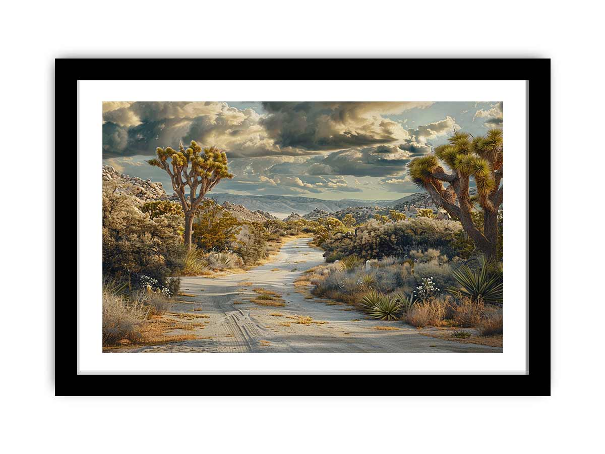 Beautiful  Road  Framed Framed Print