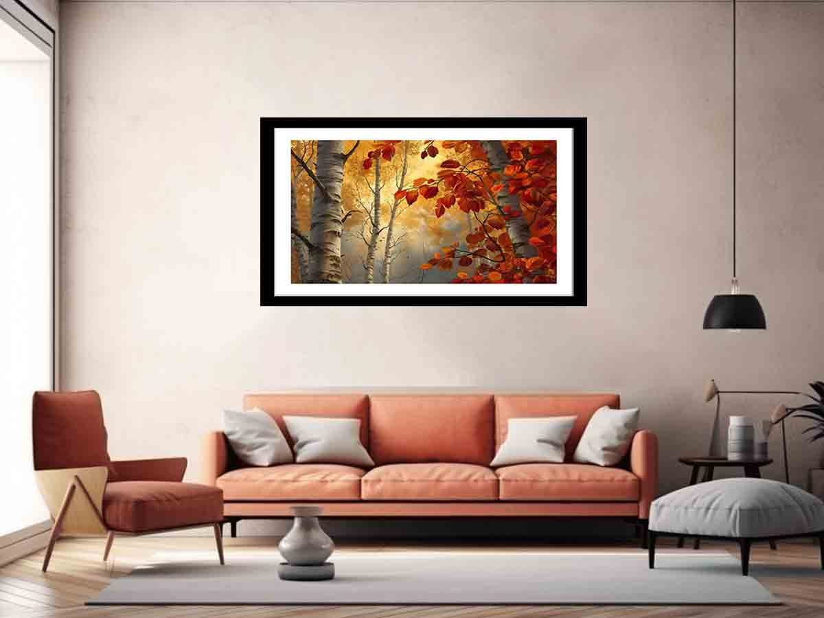 Whisper Of Fall Framed print