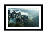 Blue Mountians Sydney Framed Print