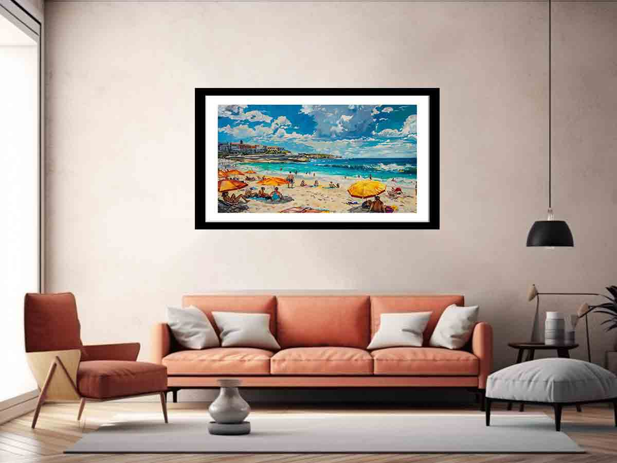 Bondi Beach Framed Print